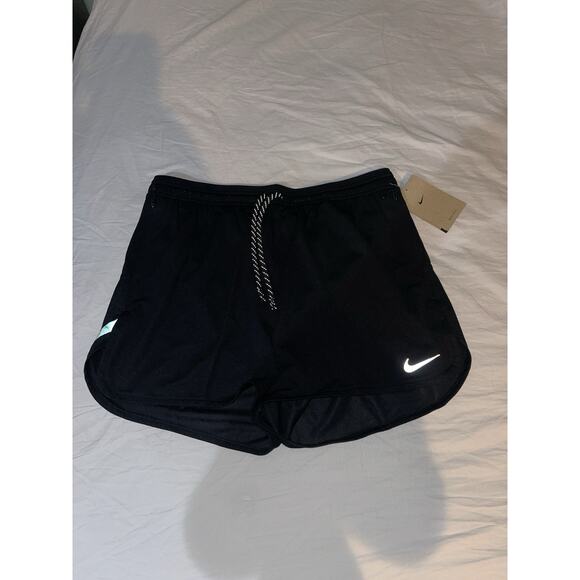 New Men’s Sz M Nike Dri-FIT Stride Running Division 4'' Running Shorts Black - Picture 8 of 11